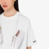 Printed organic cotton jersey T-shirt