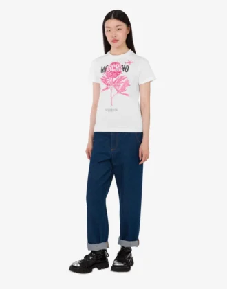 Printed organic cotton jersey T-shirt Printed organic cotton jersey T-shirt