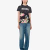 Printed organic cotton jersey T-shirt