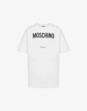 Printed organic cotton jersey T-shirt