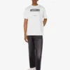 Printed organic cotton jersey T-shirt