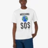 Printed organic cotton jersey T-shirt