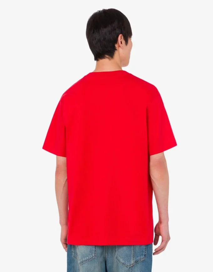 Printed organic cotton jersey T-shirt