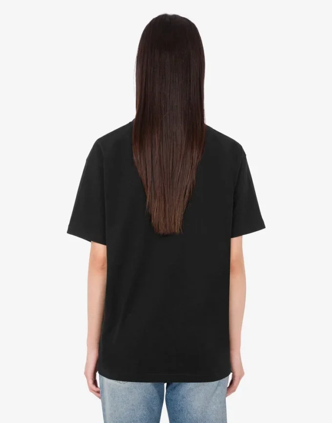 Printed organic cotton jersey T-shirt