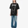 Printed organic cotton jersey T-shirt