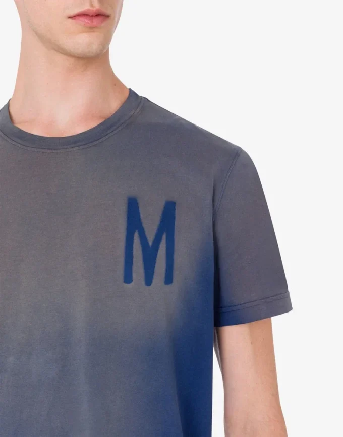 Printed organic cotton jersey T-shirt