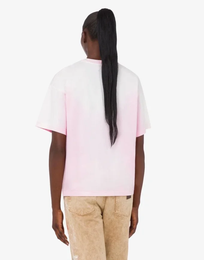 Printed organic cotton jersey T-shirt