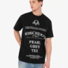 Printed organic cotton jersey T-shirt