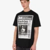 Printed organic cotton jersey T-shirt