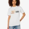 Printed organic cotton jersey T-shirt