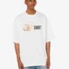 Printed organic cotton jersey T-shirt