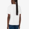 Printed organic cotton jersey T-shirt