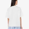 Printed organic cotton jersey T-shirt