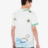 Printed organic cotton jersey T-shirt