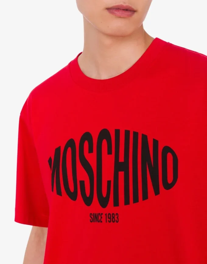 Printed organic cotton jersey T-shirt