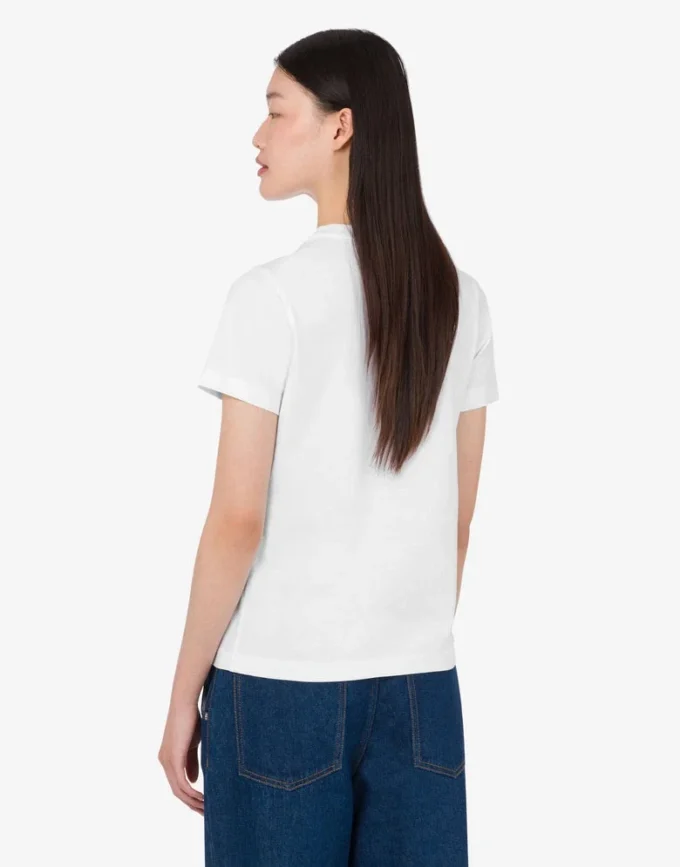 Printed organic cotton jersey T-shirt