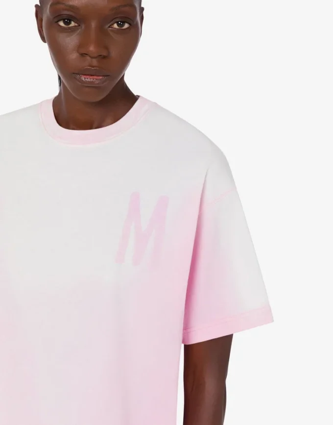 Printed organic cotton jersey T-shirt