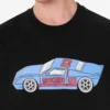 Printed organic cotton jersey T-shirt