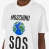 Printed organic cotton jersey T-shirt