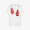 Printed organic cotton jersey T-shirt