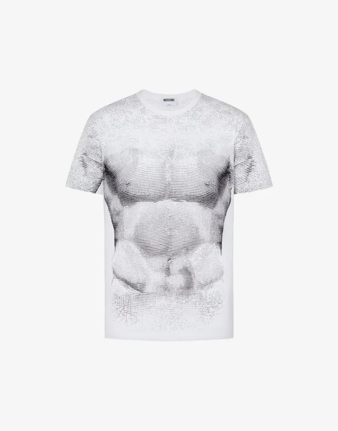 Printed organic cotton jersey T-shirt