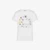 Printed organic cotton jersey T-shirt