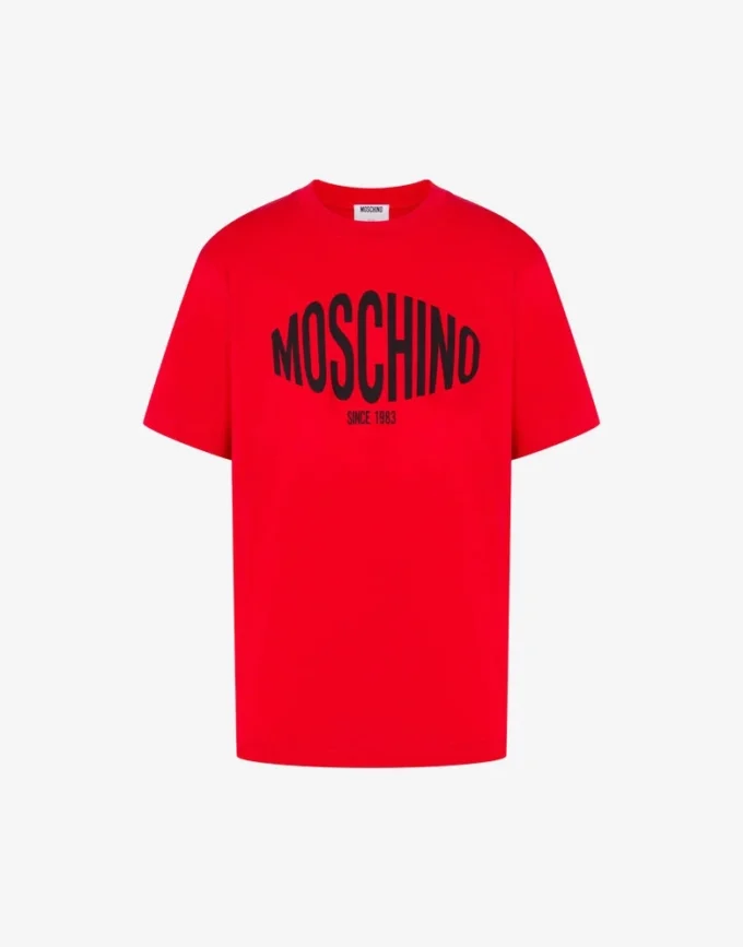 Printed organic cotton jersey T-shirt