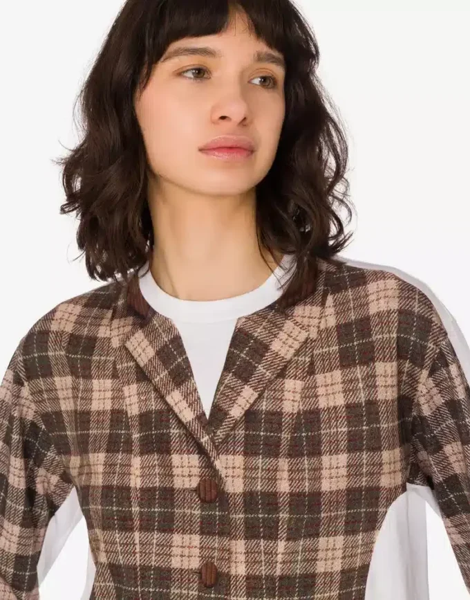 Printed organic cotton jersey T-shirt