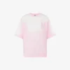Printed organic cotton jersey T-shirt