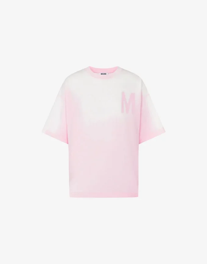 Printed organic cotton jersey T-shirt