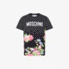 Printed organic cotton jersey T-shirt