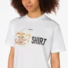 Printed organic cotton jersey T-shirt