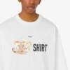 Printed organic cotton jersey T-shirt