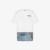 Printed organic cotton jersey T-shirt
