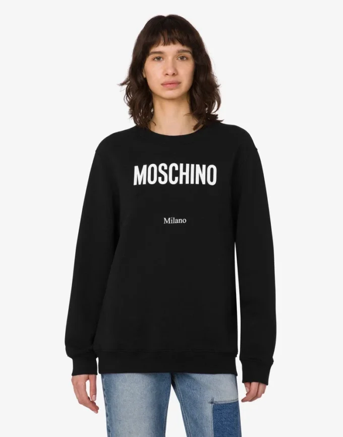 Printed organic cotton sweatshirt