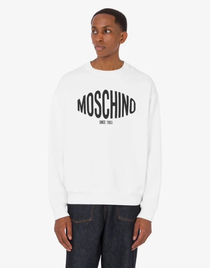 Printed organic cotton sweatshirt