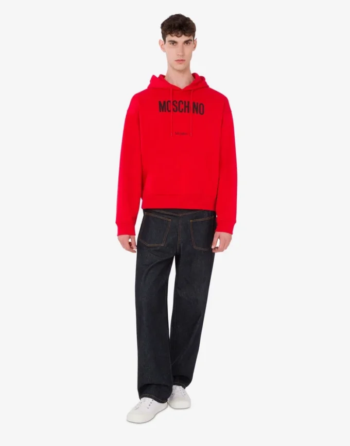 Printed organic cotton sweatshirt