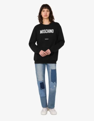 Printed organic cotton sweatshirt