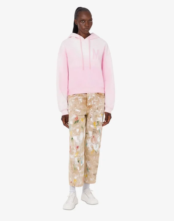 Printed organic cotton sweatshirt