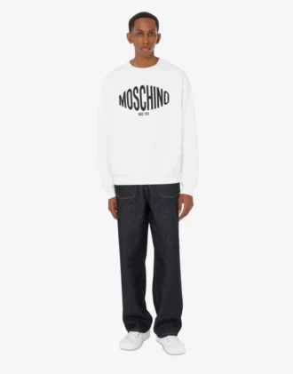 Printed organic cotton sweatshirt