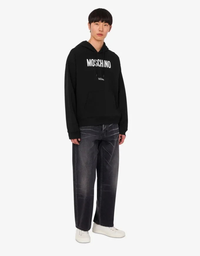 Printed organic cotton sweatshirt