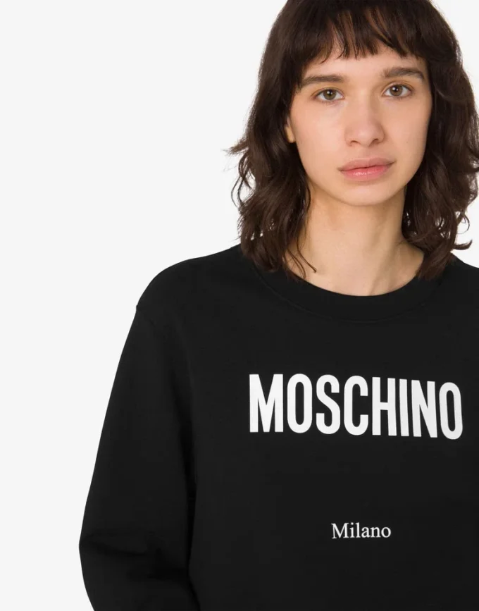 Printed organic cotton sweatshirt