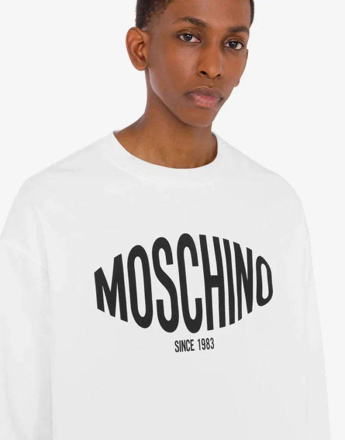 Printed organic cotton sweatshirt