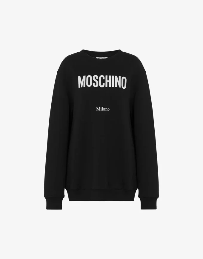 Printed organic cotton sweatshirt
