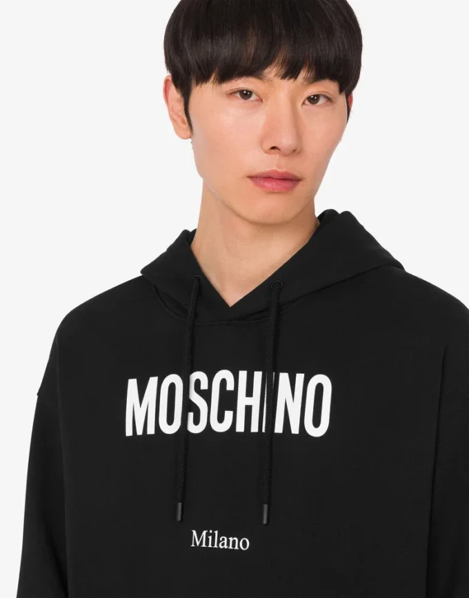 Printed organic cotton sweatshirt