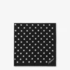 Printed silk foulard