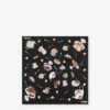 Printed silk scarf