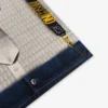 Printed silk twill scarf