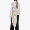 Printed silk twill shirt