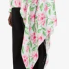 Printed silk twill shirt